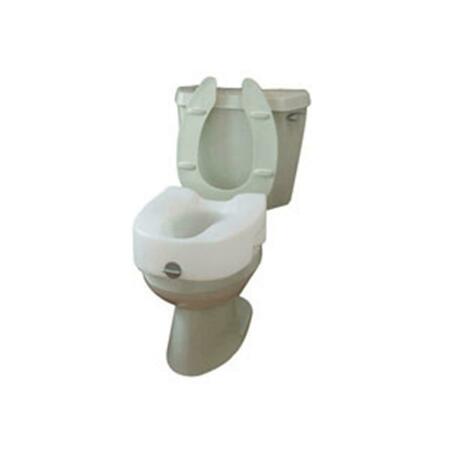 ABLEWARE Bath Safe Lock On Elevated Toilet Set Without Arms Ableware-725753101